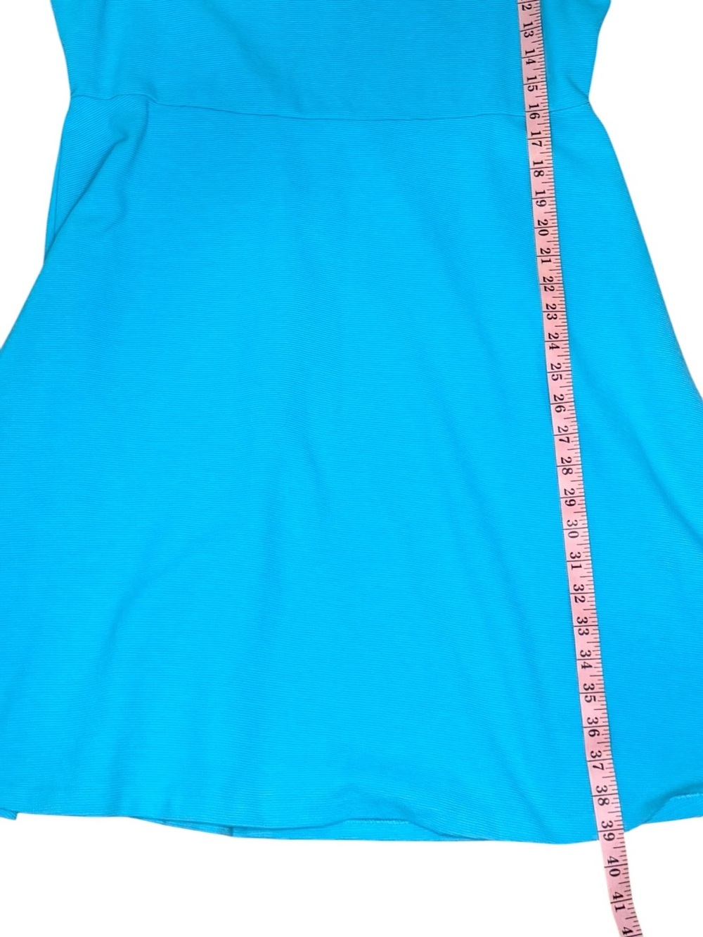 Talbots Sleeveless Blue Fit & Flare Dress Size XL - Picture 13 of 13